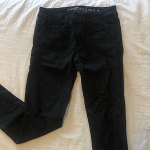 Black skinny jeans